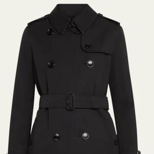 Burberry Sandringham Black trench coat size4